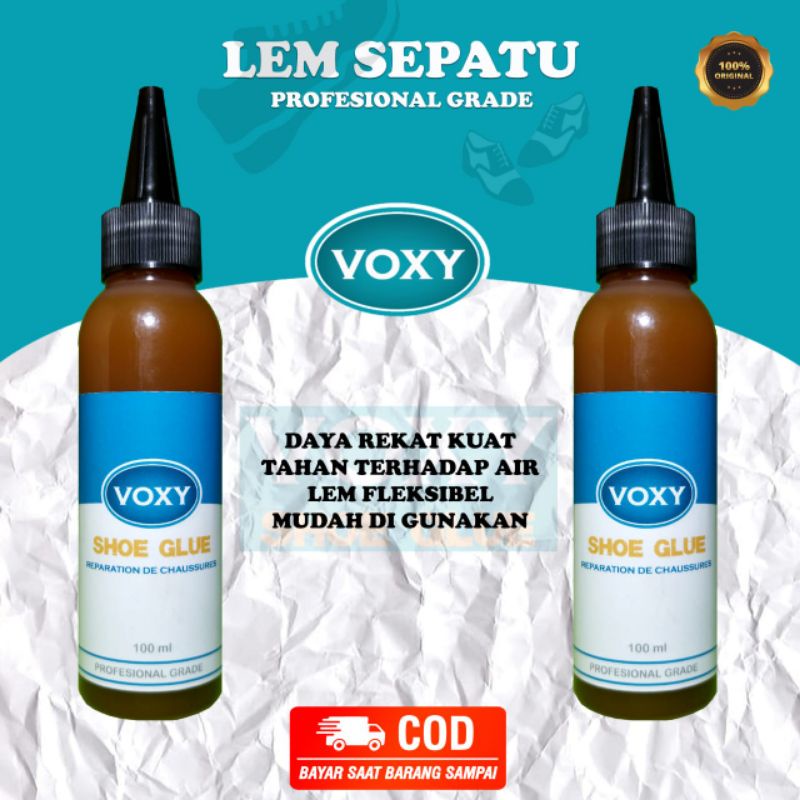 Voxy Lem Sepatu Super Kuat 100ml Lem Voxy Original