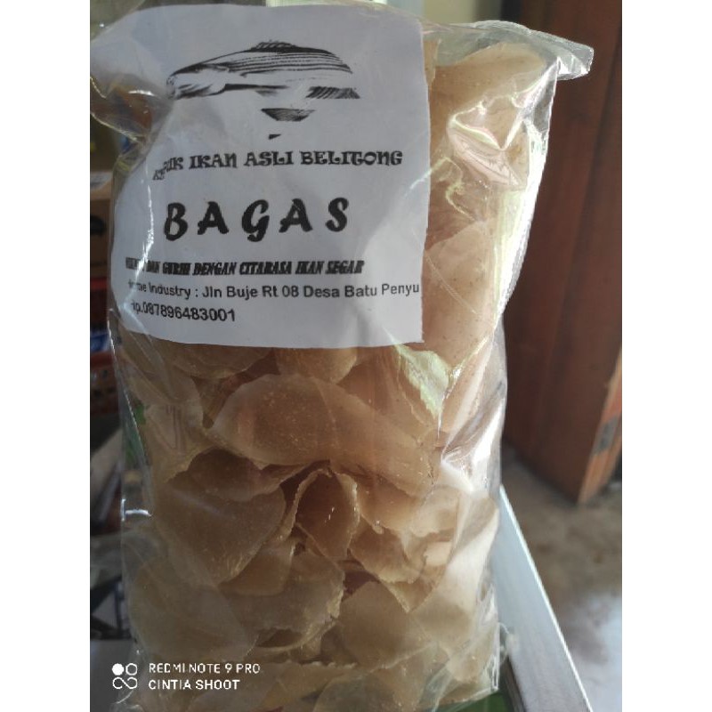 

Kerupuk ikan mentah BAGAS