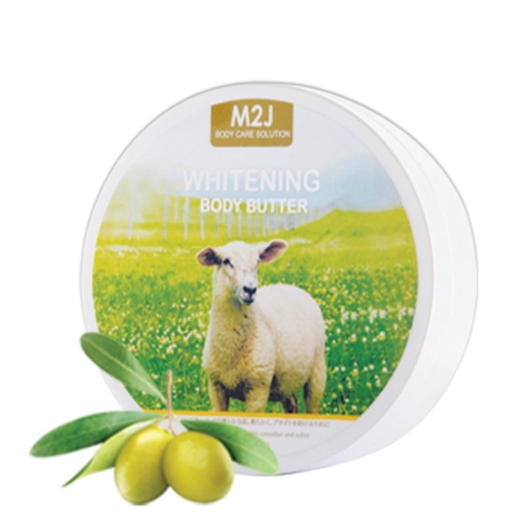 M2J Whitening Body Butter 250gr