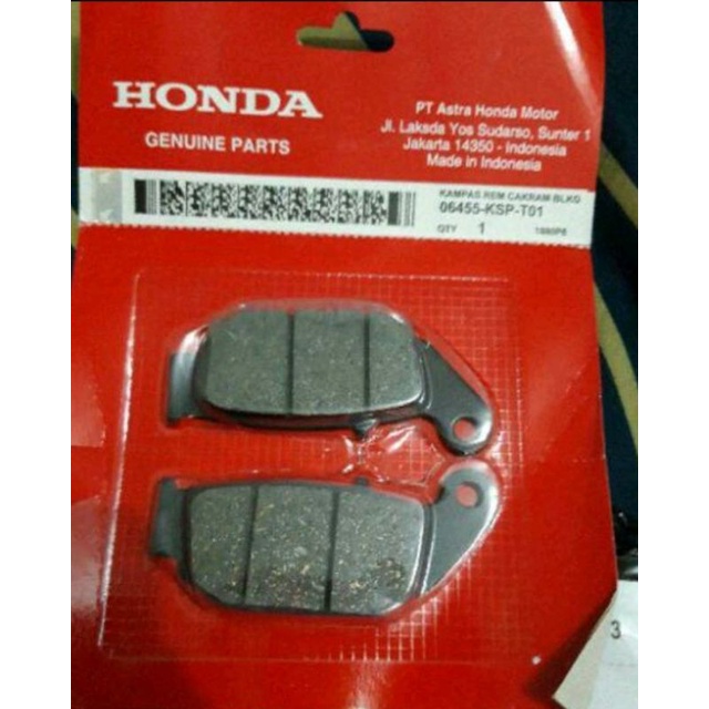 Dispad Belakang Honda Cbr150 Megapro KSP