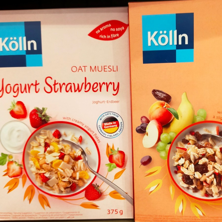 

Koll Muesli Oat Yoghurt Strawberry 375gr