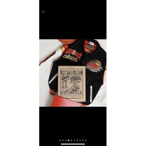 Varsity Rawtype riot Uss x Back2Back