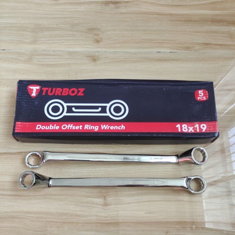 Turboz kunci ring 18x19 / double offset ring wrench 18x19 Turboz