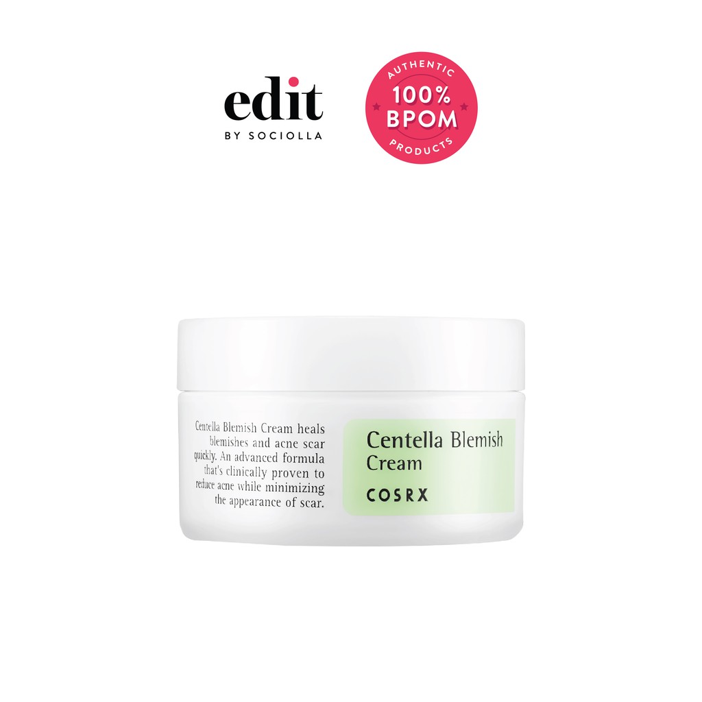 

COSRX Centella Blemish Cream - size: 30 ml - Edit by Sociolla
