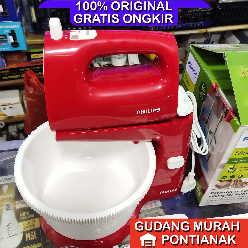 Mixer Philips Mangkok / Mixer com / stand mixer MERAH HR 1559