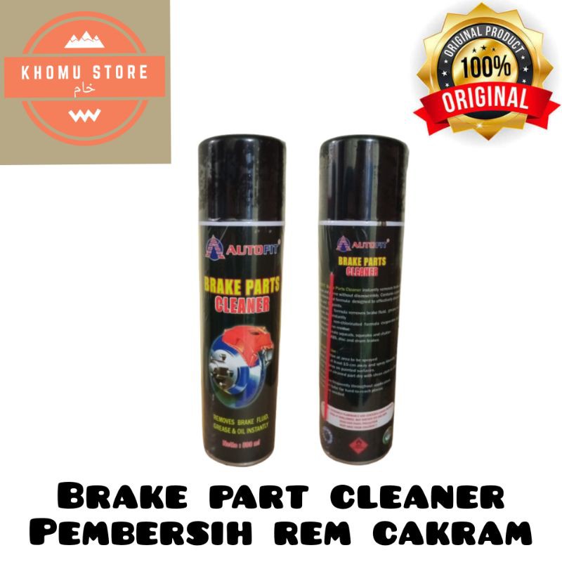 Brake Parts Cleaner Autofit 500ml pembersih kotoran rem cakram mobil dan motor