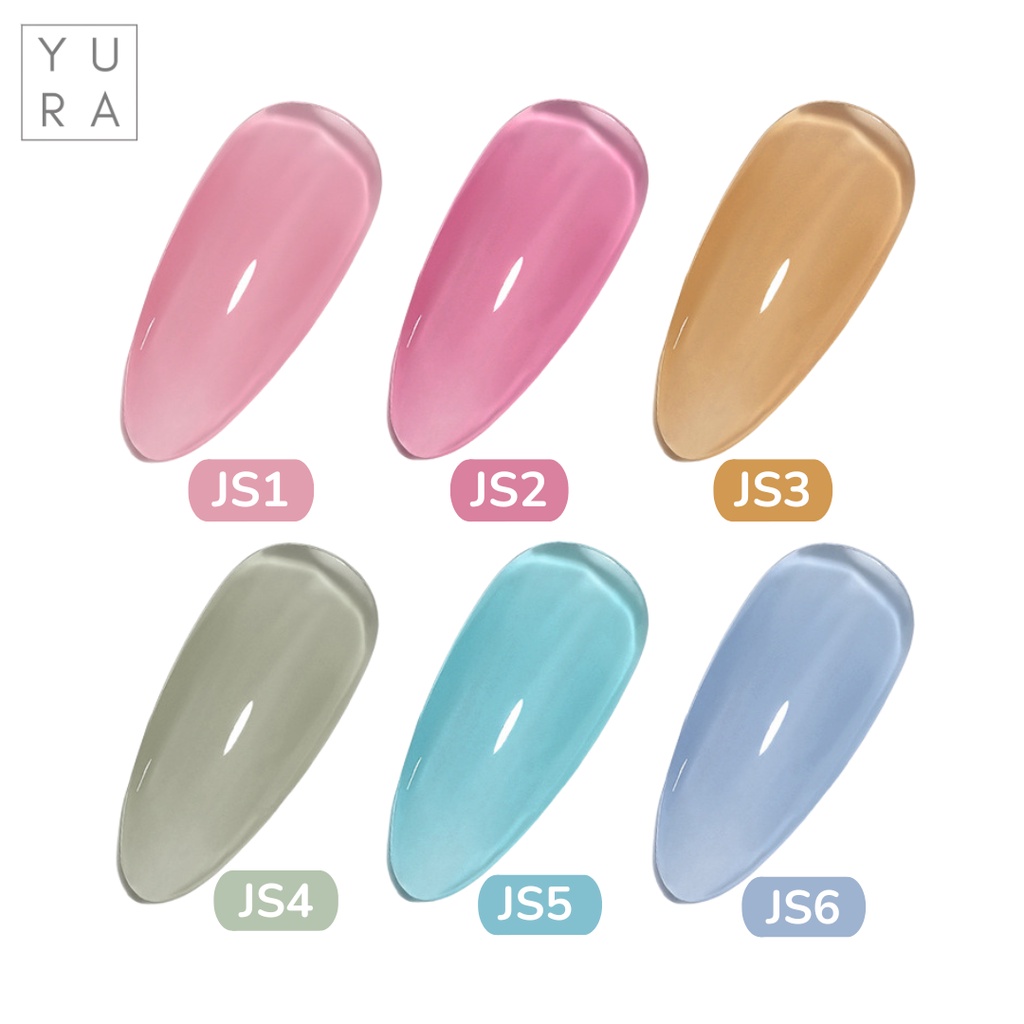 Venalisa Kutek Tranparent Jelly Color Gel Nail Polish UV LED