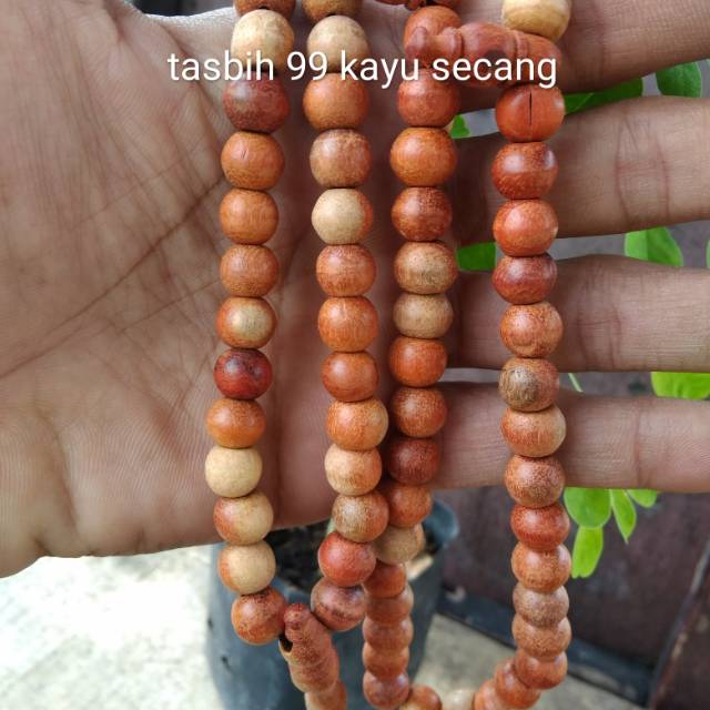 Tasbih 99 kayu secang