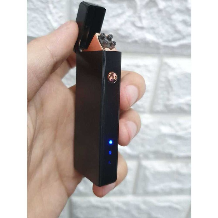 Korek Api Double Arc Pulse Plasma USB Lighter -ED41