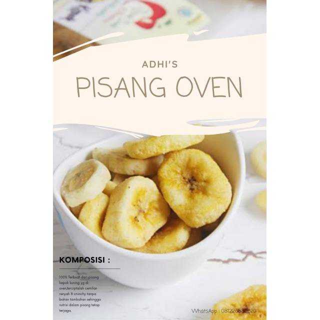 

PISANG OVEN CRISPY