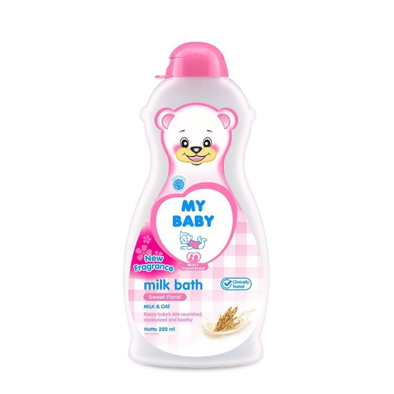 My Baby Milk Bath 200ml / My Baby Baby Bath 100ml