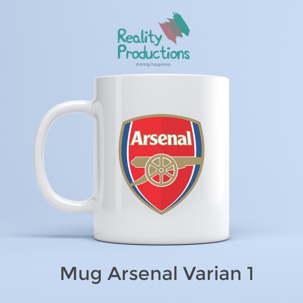 Merchandise Mug Gelas Cangkir Arsenal FC