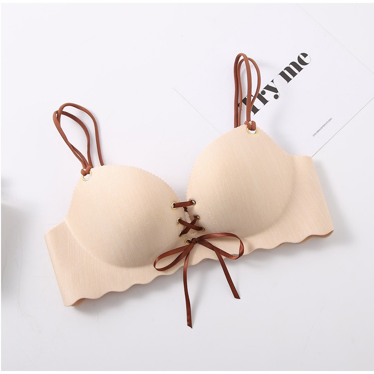 BH Bra Wanita Tanpa Kawat Bahan Halus Rwanda Style Sexy BH16