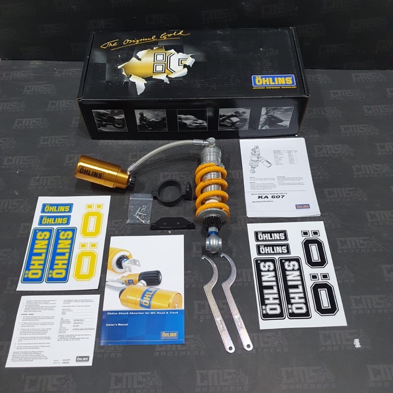 Shockbreaker Monoshock Ohlins KA 607 Kawasaki KSR 110 Original
