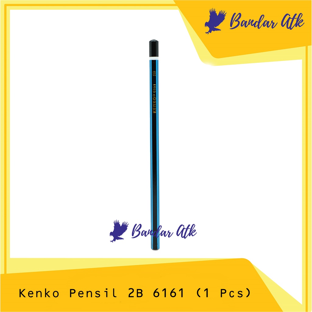 

Pensil Kayu 2B KENKO 6161 [1 PCS]