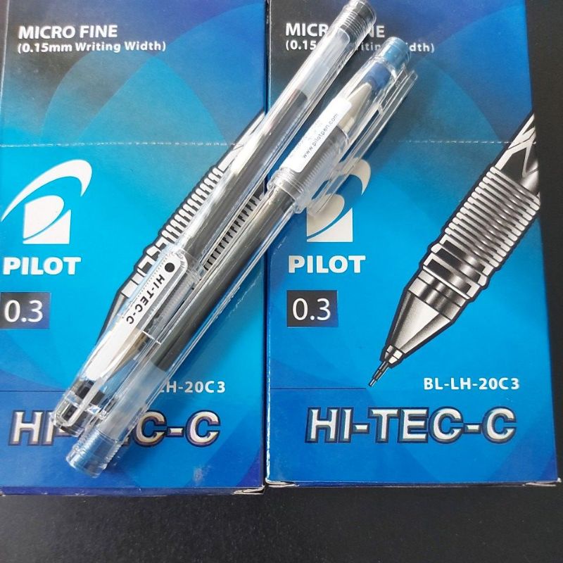 

Bolpen Pilot Hi-Tec-C Hitam dan Biru 0.3