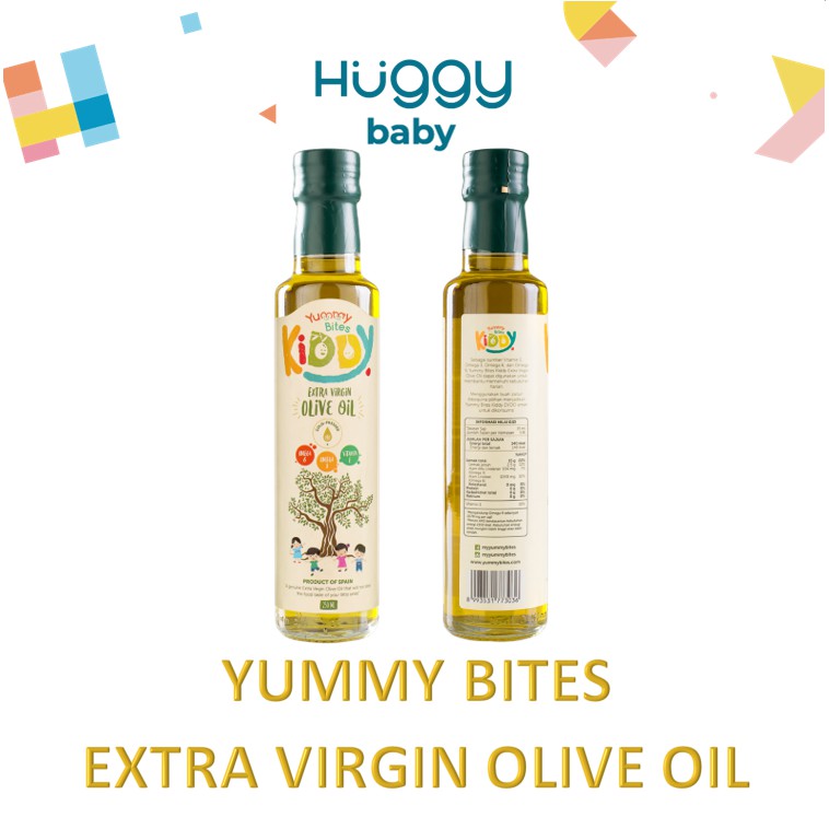 Yummy Bites Olive Oil KIDDY EVOO 250ml BPOM HALAL