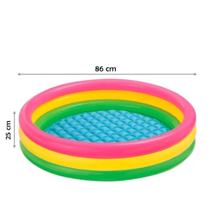 INTEX Kolam Renang Pelangi 86cm x 25cm