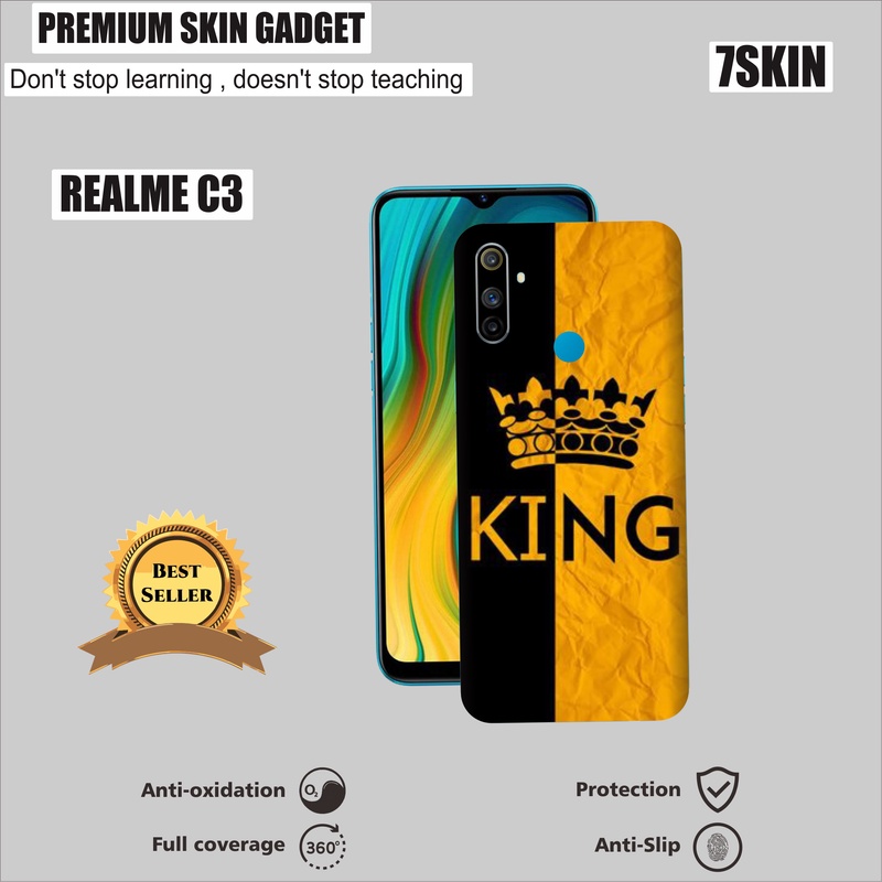 SKIN HANDPHONE  REALME C3 KING