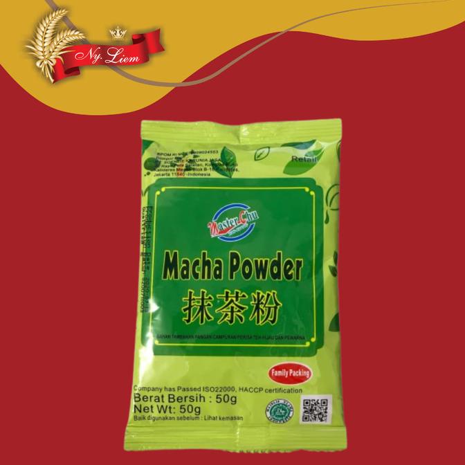 

[COD] MASTER CHU Macha Powder / Green Tea Powder / Bubuk Teh Hijau 50 gram [COD]