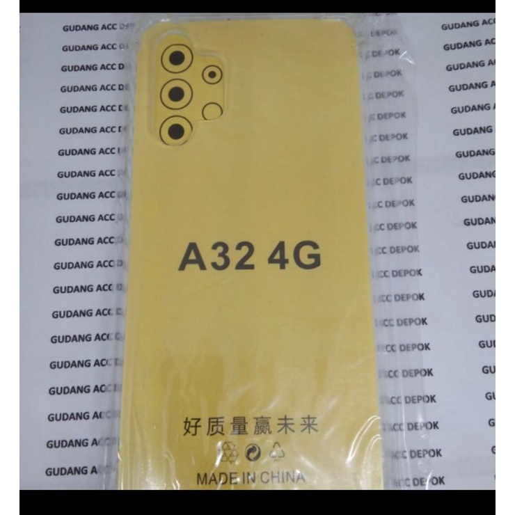 SoftCrack JellyCase Anti Crack Bening For Samsung A32 4G