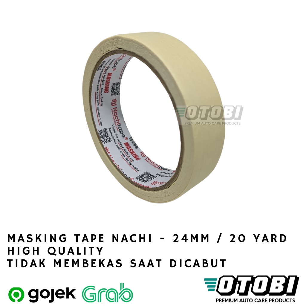 Masking Tape Isolasi Kertas Solasi Selotip Poles Cat Daimaru Hijau