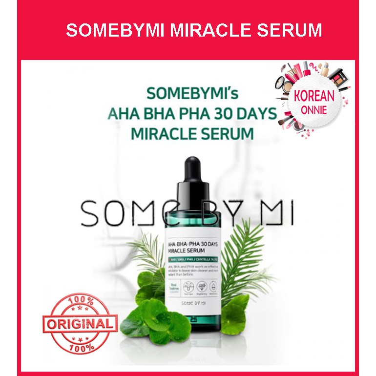 Jual SOMEBYMI AHA-BHA-PHA 30 Days Miracle SERUM 50mL | Shopee Indonesia