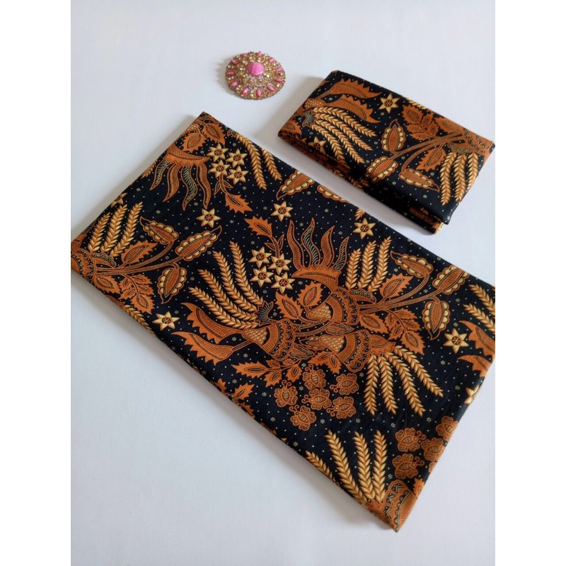 Jual Kain Batik Jarik Kebaya Coupe Set Embos Katun Primis Sogan Lawasan Seragam Bridesmaid