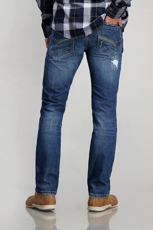 CARDINAL CELANA JEANS STRAIGHT SLIM 6 (BIRU) Art 281 / Ramayana Jatinegara