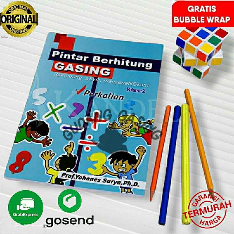 Buku Pintar Berhitung GASING vol 2 Volume 2 KARANGAN Prof. Yohanes Surya