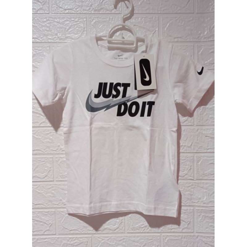 SALE KAOS ANAK NIKE JUST DO IT WHITE ORIGINAL