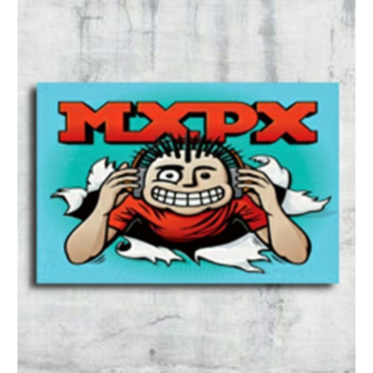 Poster musik band mxpx