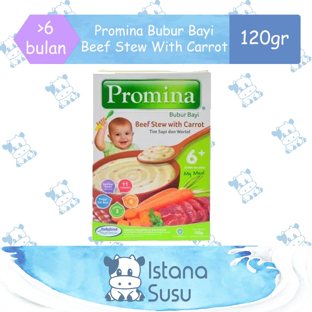 Promina Bubur Bayi Usia 6+ Bulan 120gr