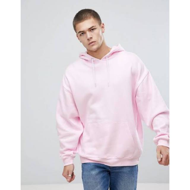 h&m pink hoodie men