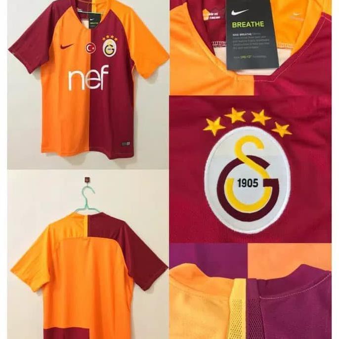 PR00M000 JERSEY BOLA GALATASARAY HOME 2018/2019 GRADE ORI Murah