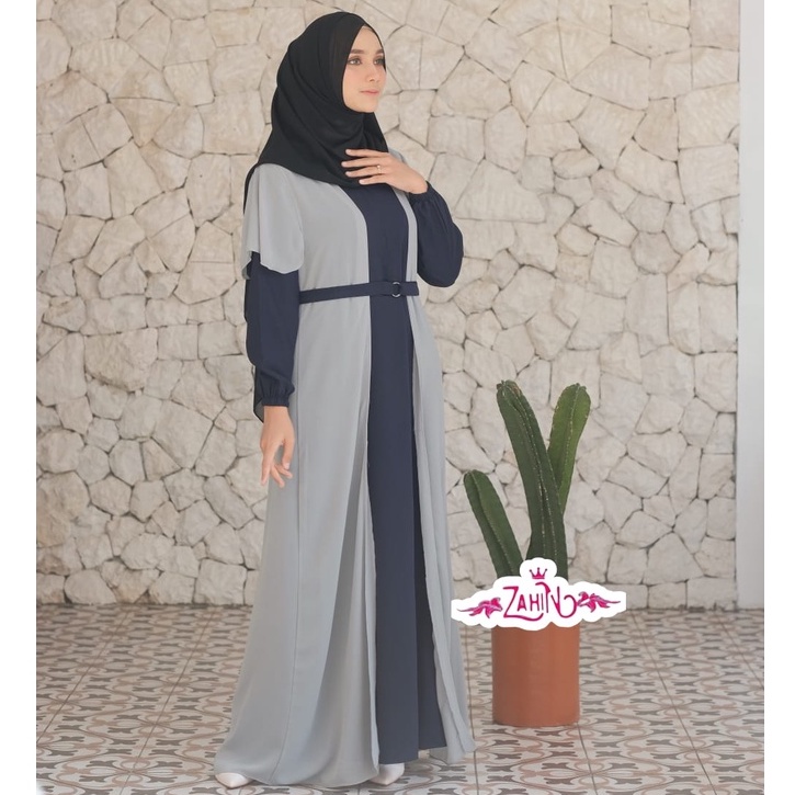 Gamis set outer Rania Erina DHANISA ORI zahin itycrepe mix shakila salur tribal lucu casual DIY estetik korean style