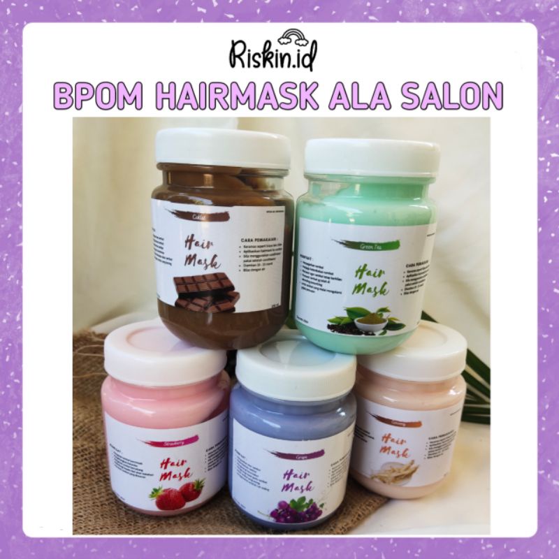 (BPOM)HAIR MASK ALA SALON (HABISKAN STOCK EXP 2025)