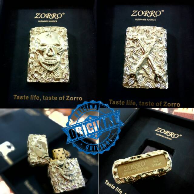 Jual korek api mewah zorro original