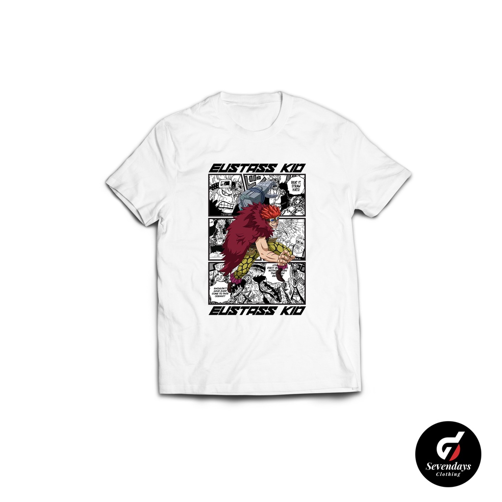 Kaos Anime ONE PIECE SERIES EUSTASS KID ANIME JEPANG T-SHIRT SEVENDAYS CLOTHING