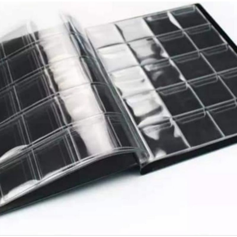 album koin pccb besar 215 × 268 mm 200 kantong