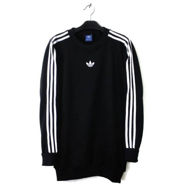 Sweater Crewneck Adidas Strip FullTag &amp; Lebel