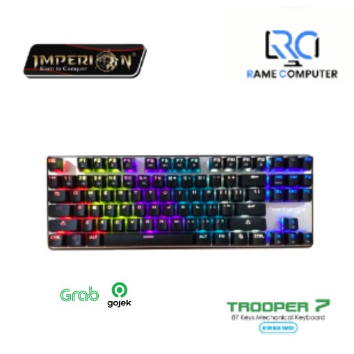 Keyboard Gaming Imperion Trooper 7 KG-M07F Mechanical RGB