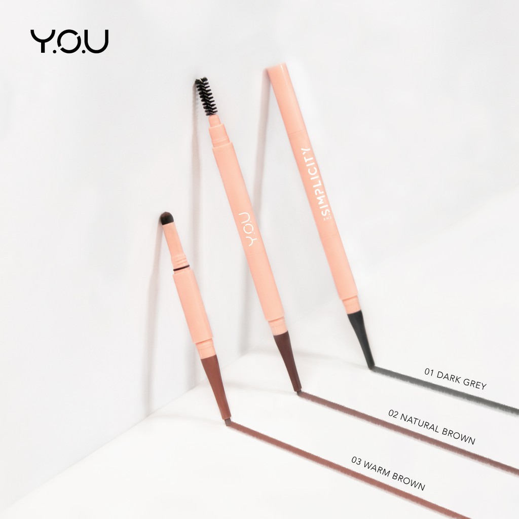 YOU The Simplicity Trio Brow Sculptor Eyebrow Pencil