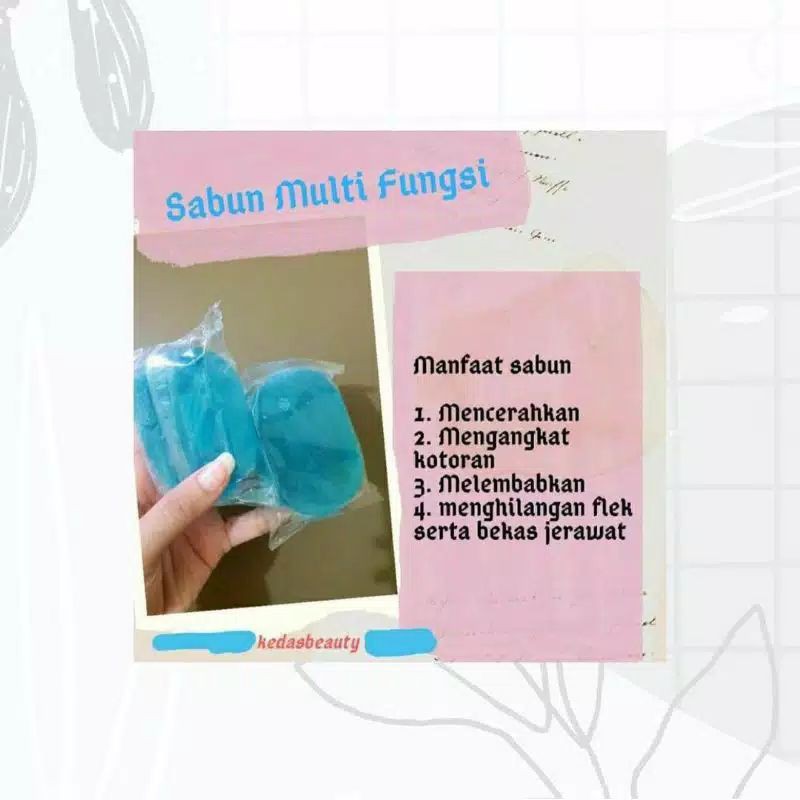Sabun Pemutih Wajah l Gold Jelly l Body Serum Kedas Beauty 100% Original (BISA COD)