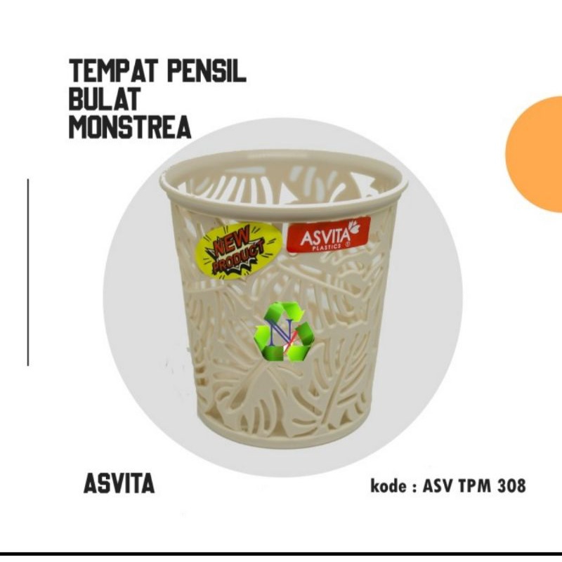 

Asvita Tempat Pensil Bulat Monstrea TPM 308