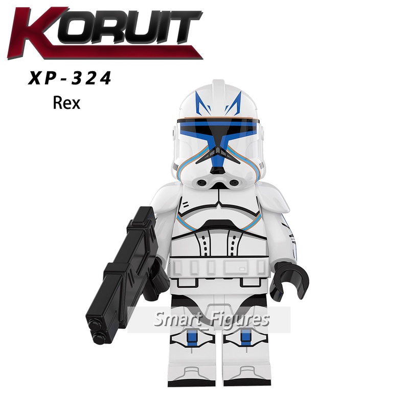 Kt1042 Mainan Action Figure Mini Karakter Star Wars Stormtrooper Coruscant Guard 322 Corps Rex