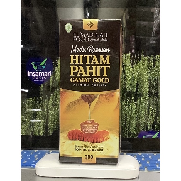 

Madu Hitam Pahit Gamat Gold 280