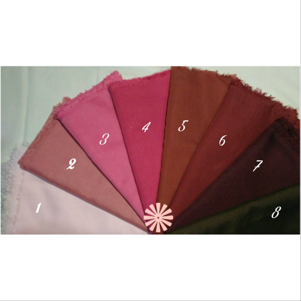 Langsung Order Hijab Jilbab Bahan Katun Rawis Ika Fashion Tanah Abang Murah  Grosir