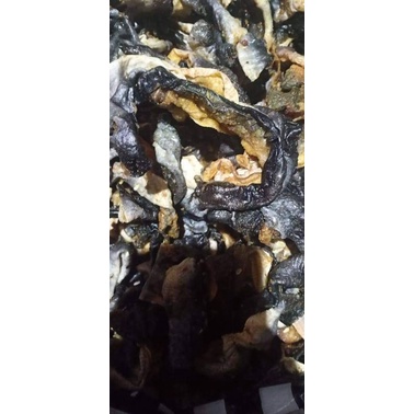 

kerupuk kulit ikan salmon mentah kemasan 1 kg termurah