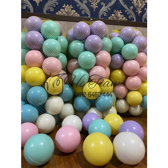 MANDI BOLA EDISI WARNA PASTEL/BOLA MANDI ANAK/BOLA SALEM/BOLA PASTEL TOYS